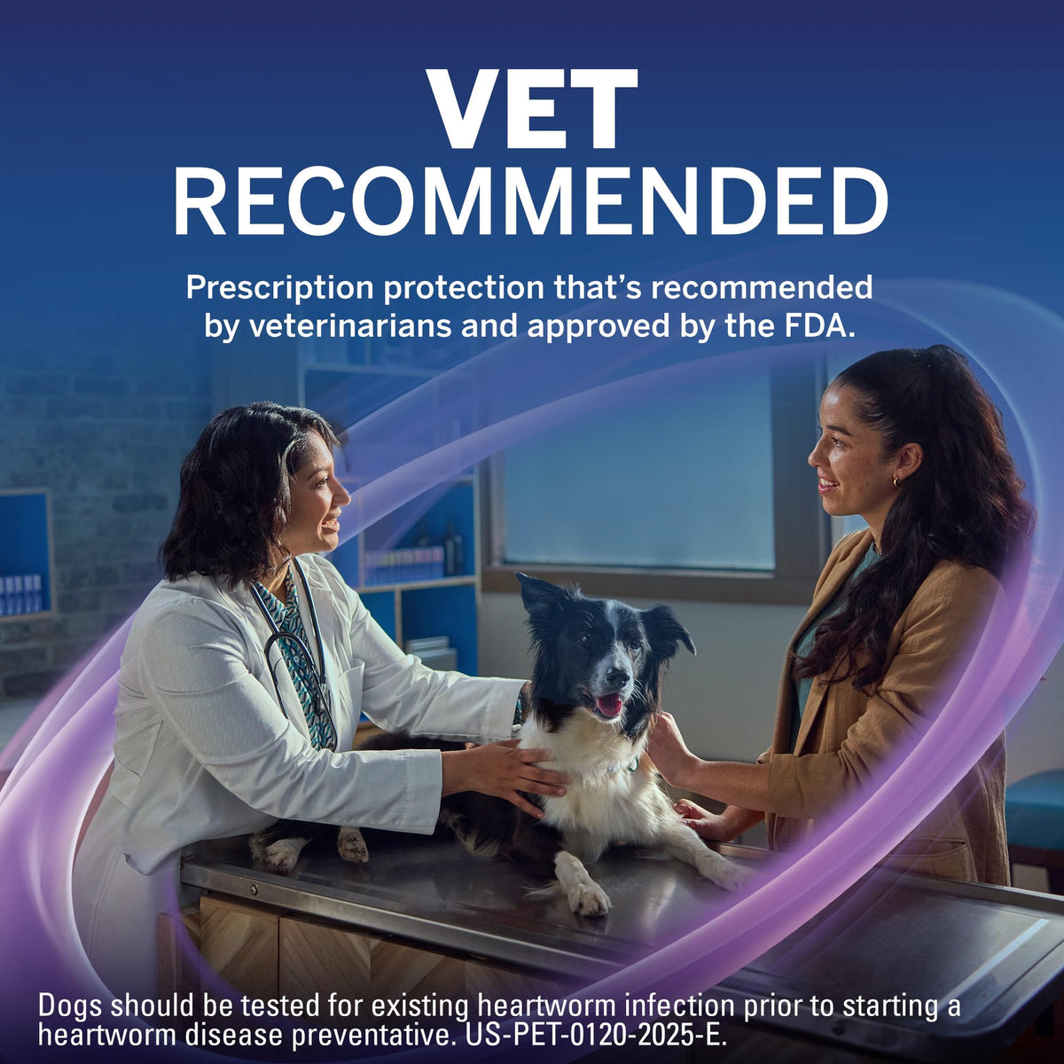 Flea and Tick Heartworm Preventive Soft Chewables for Dogs 4-8 lbs 6 Chews W4421