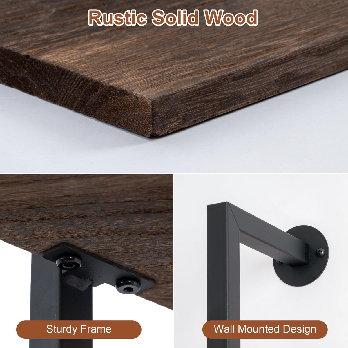 5-Tier Solid Wood Ladder Bookshelf I2360