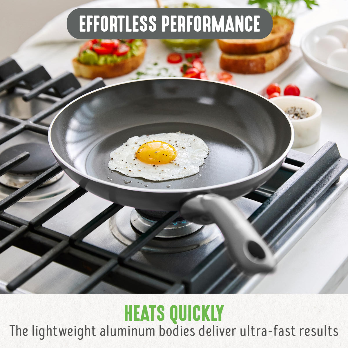 12 Piece Ceramic Nonstick Cookware Set K246223