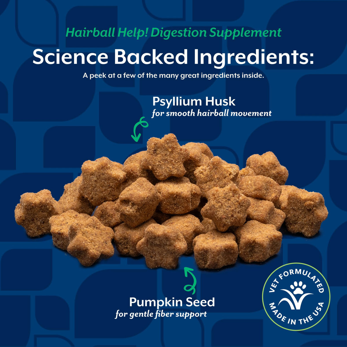 Hairball Aid Supplement for Cats Soft Chews W587547
