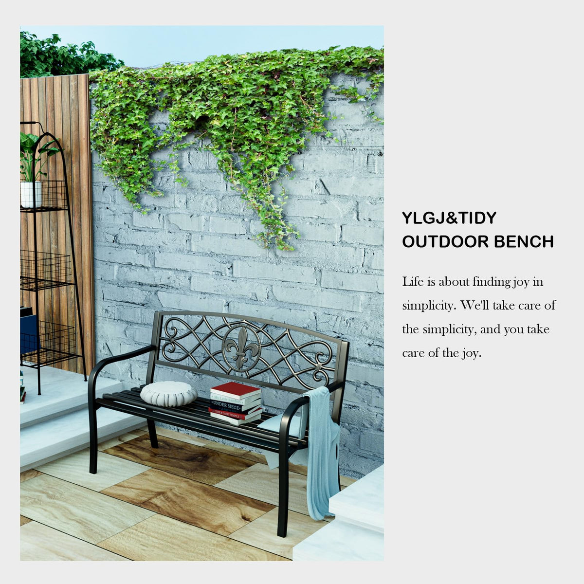 50 Inches Outdoor Bench G4931