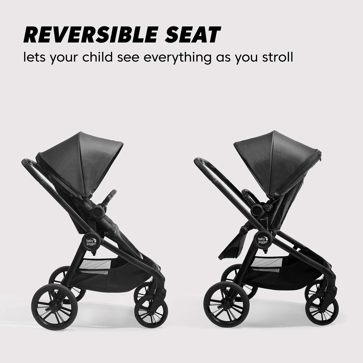Convertible Stroller with Infant Car Seat Rich Black X2000
