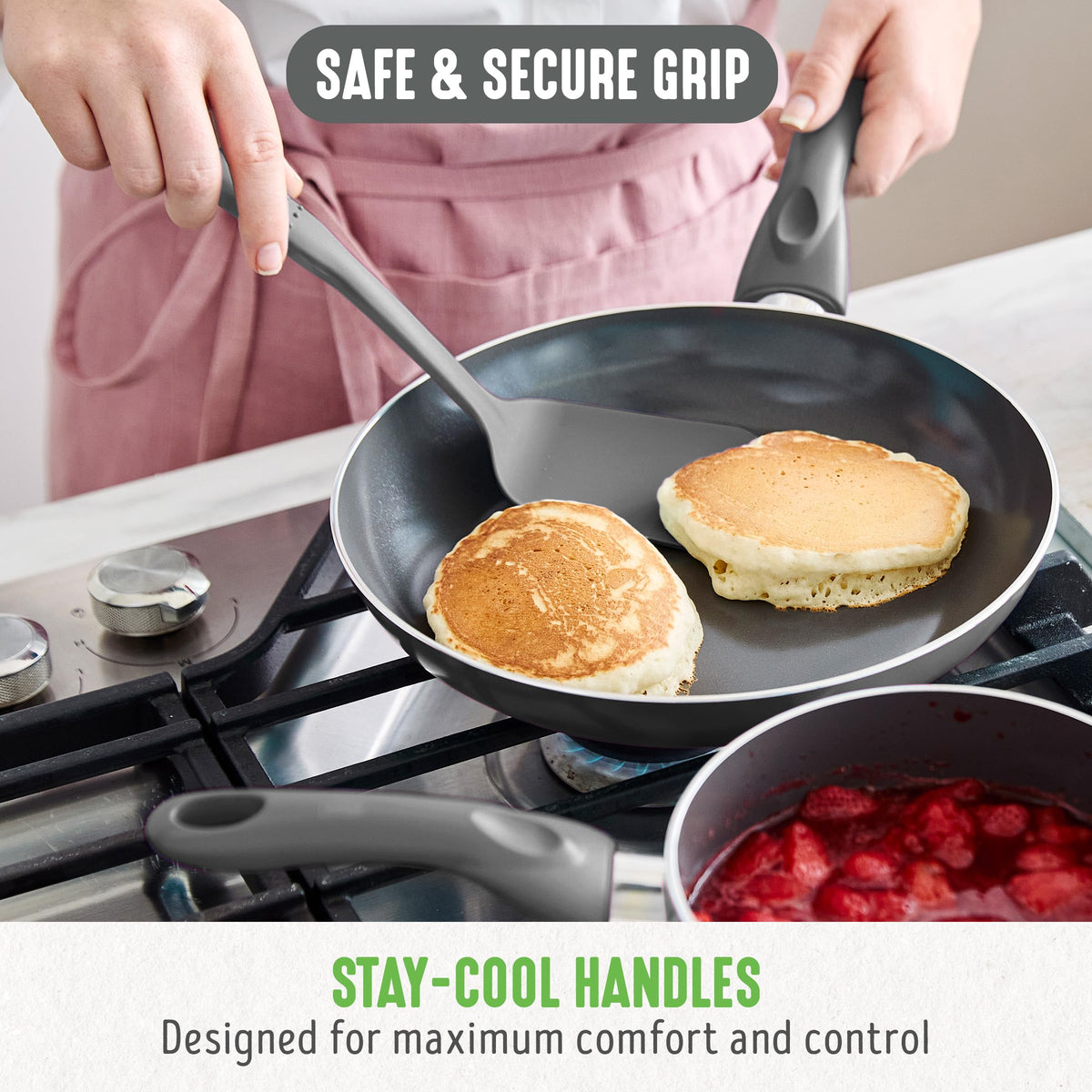 12 Piece Ceramic Nonstick Cookware Set K246223