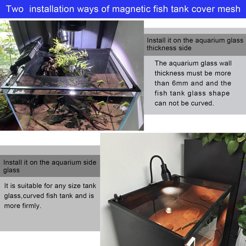 Magnetic Aquarium Anti-Jumping Net Cover G126599