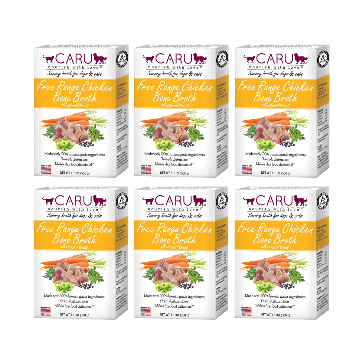 Free Range Chicken Bone Broth 17.6 oz 6 Pack H834971