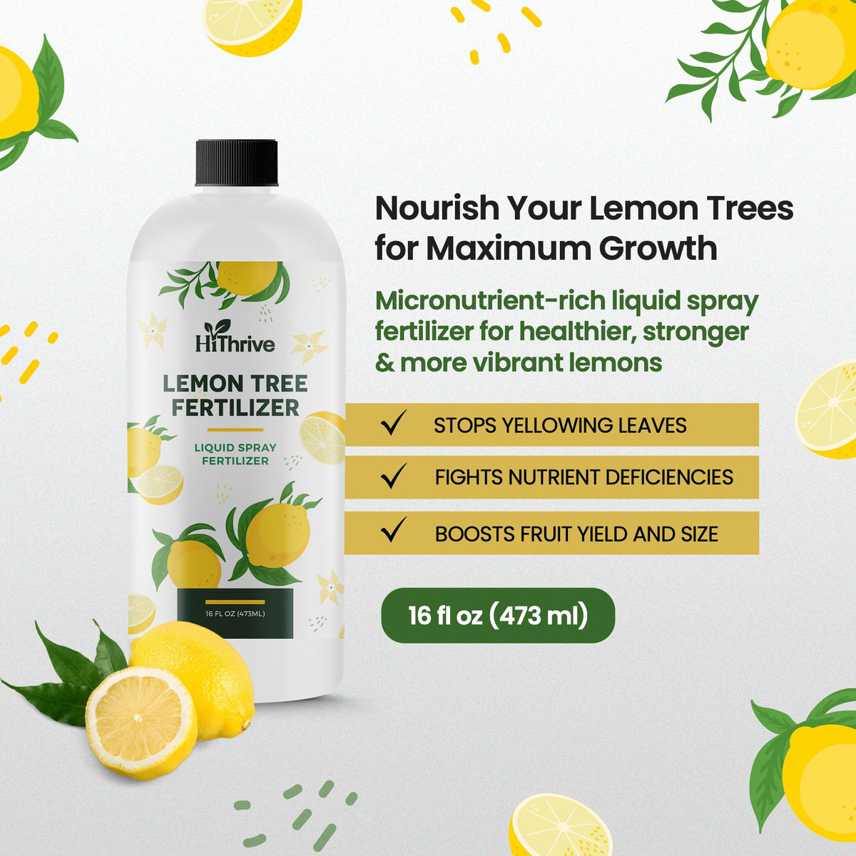 16oz 4-3-6 Liquid Fertilizer D92401