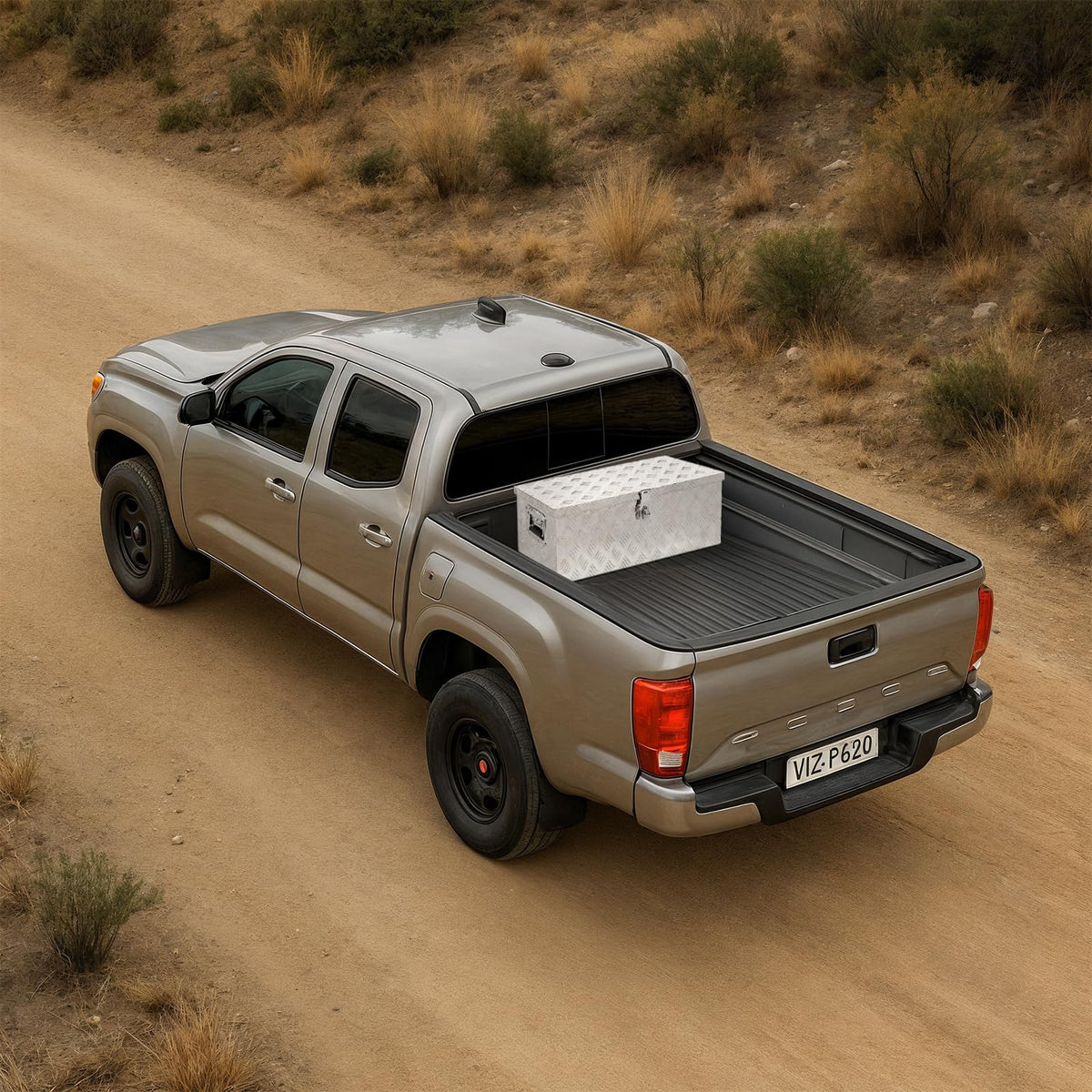 30 x 14 x 10 inch Aluminum Truck Tool Box L666