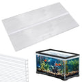 Clear 16 x 8 Inch Aquarium Lids Canopy Set P222