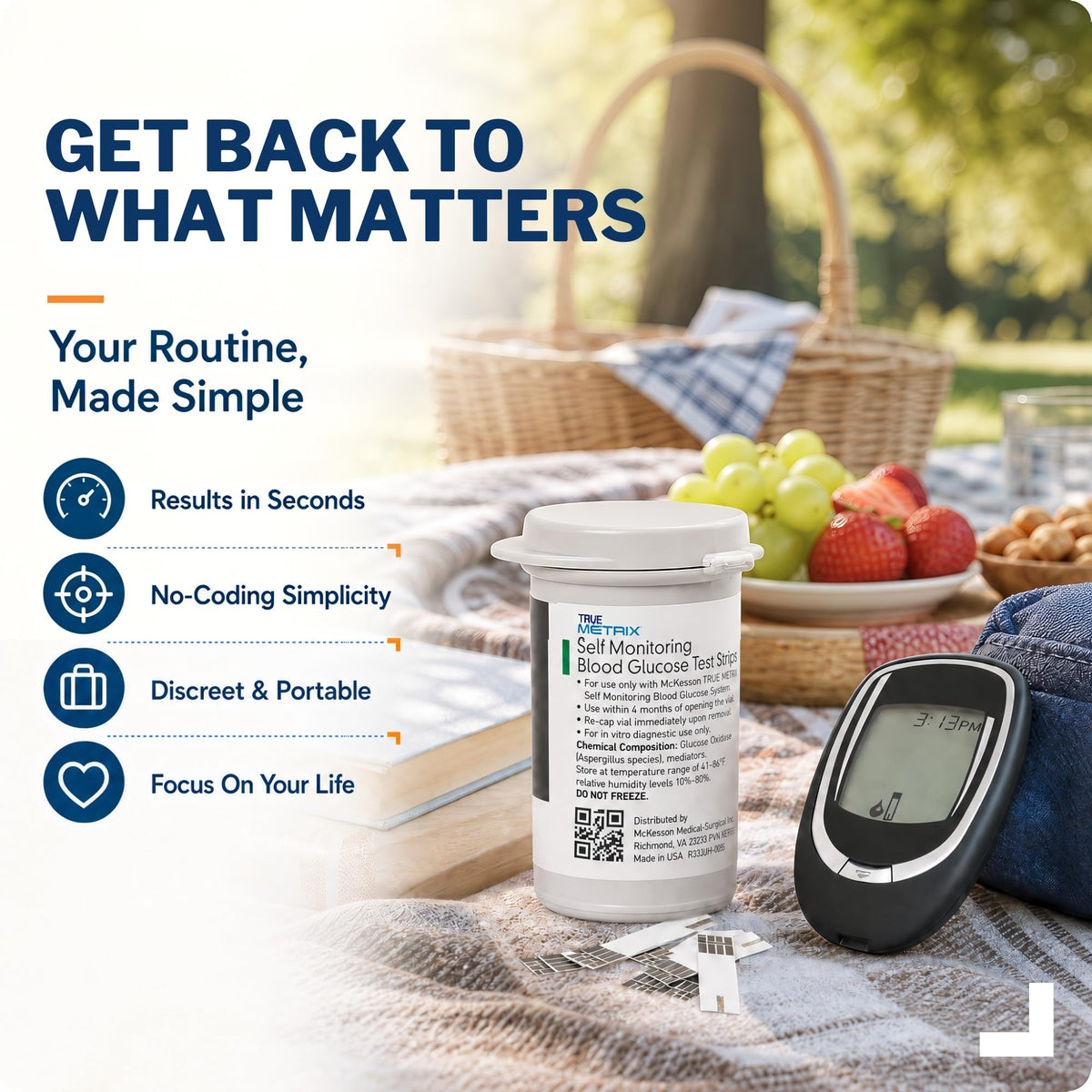 Blood Glucose Test Strips 100 Strips O892359