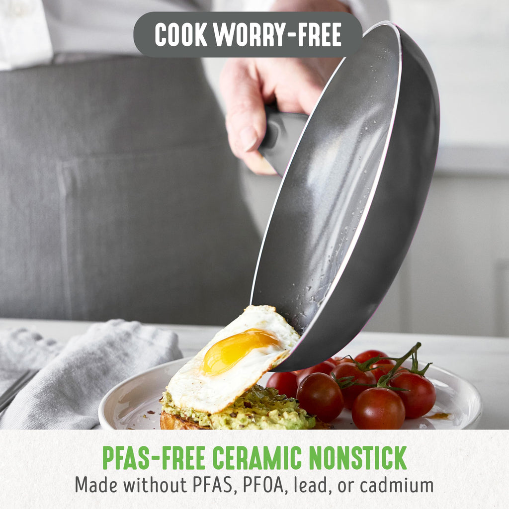 12 Piece Ceramic Nonstick Cookware Set K246223