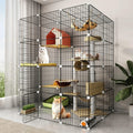 Metal Wire Cat Cage, 3x2x4 Cat Kennel R63659