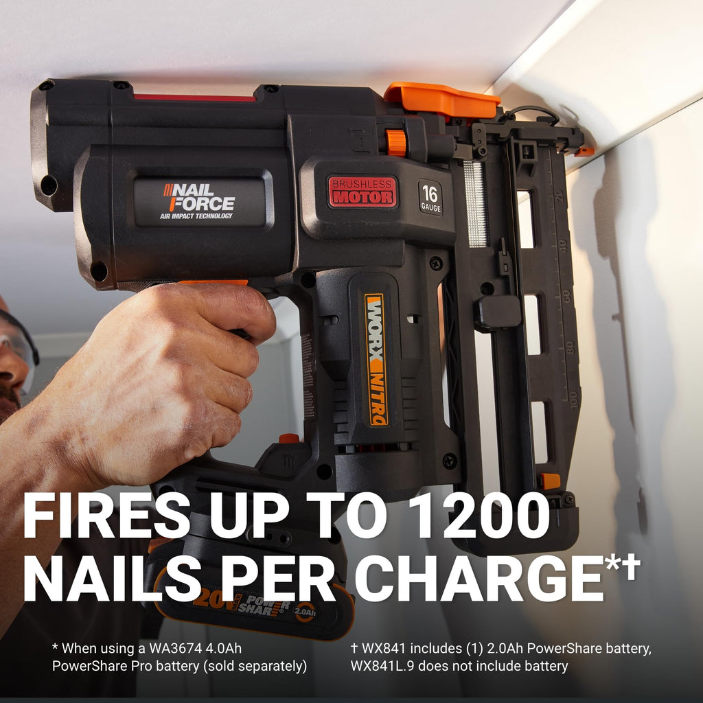 20V 16GA Cordless Finish Nailer S58998