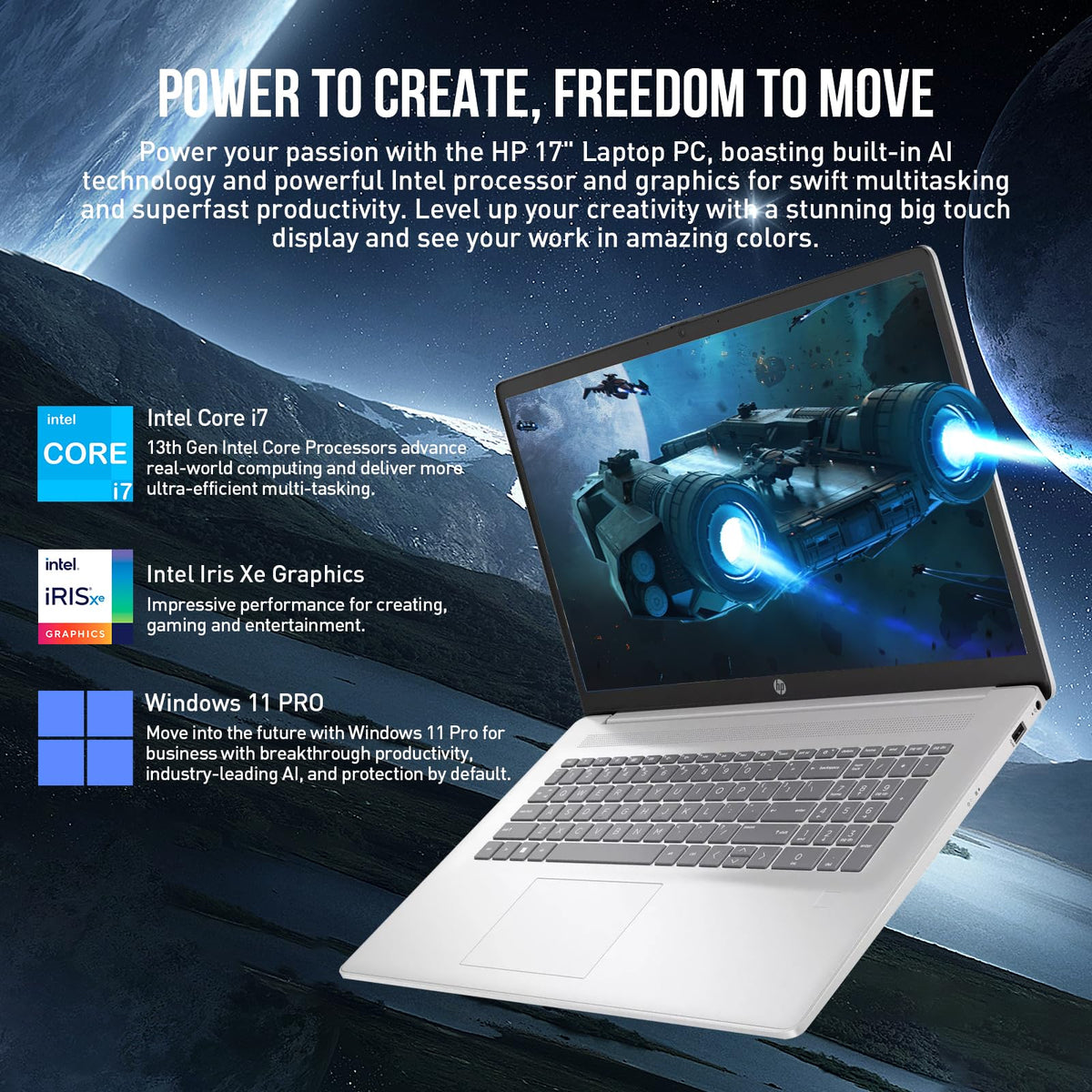 17.3 Inch Touchscreen Intel Core i7 Laptop N6379