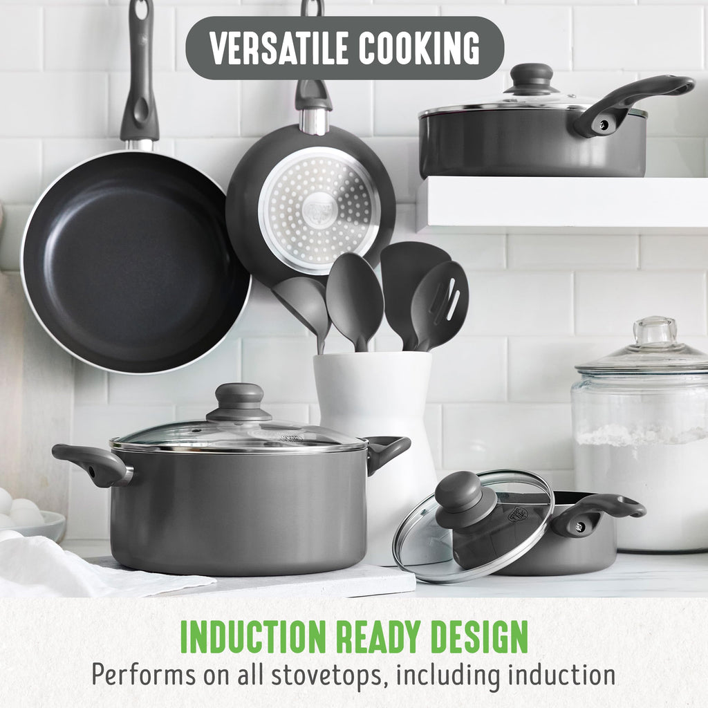 12 Piece Ceramic Nonstick Cookware Set K246223