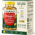 Omega-3 Fish Oil 500 mg 120 Count SoftGels Dietary Supplement F8781