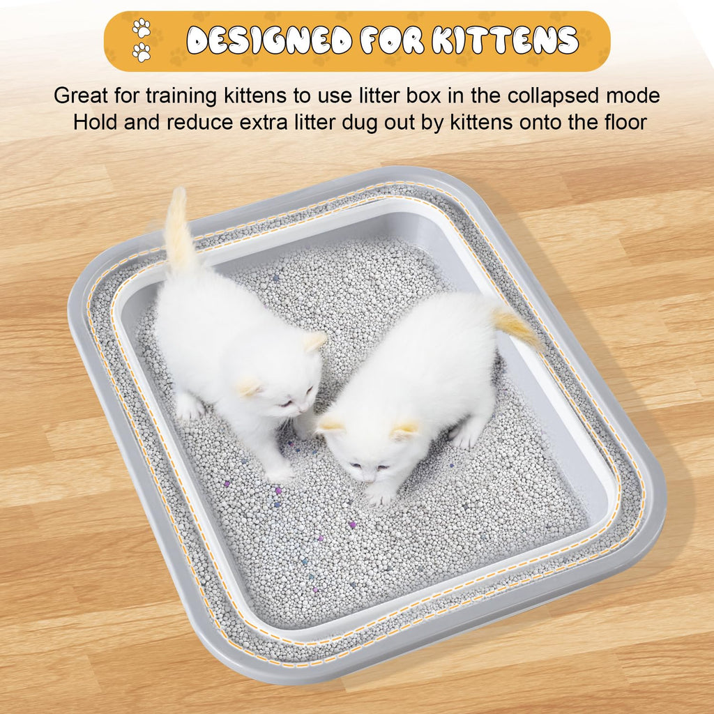 Collapsible Open Cat Litter Box L26434