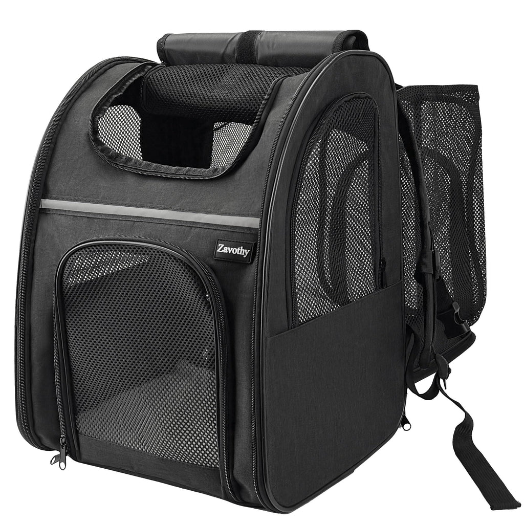 Expandable Airline Approved Cat Backpack Carrier with Breathable Mesh I799