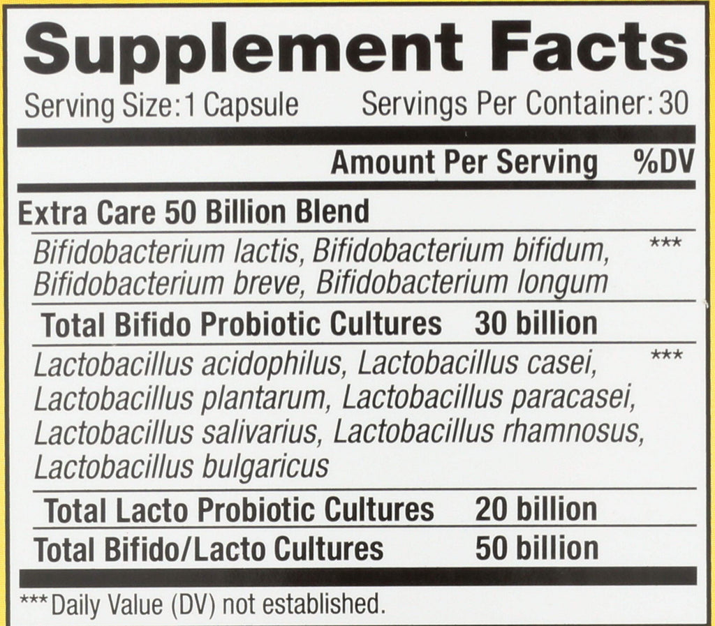 50 Billion CFU Digestive Probiotic S259