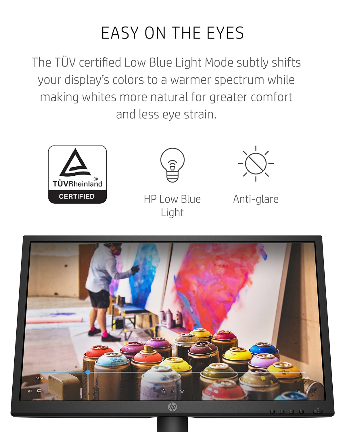 21.5-inch FHD 75Hz VA Monitor with HDMI & VGA Ports L49107