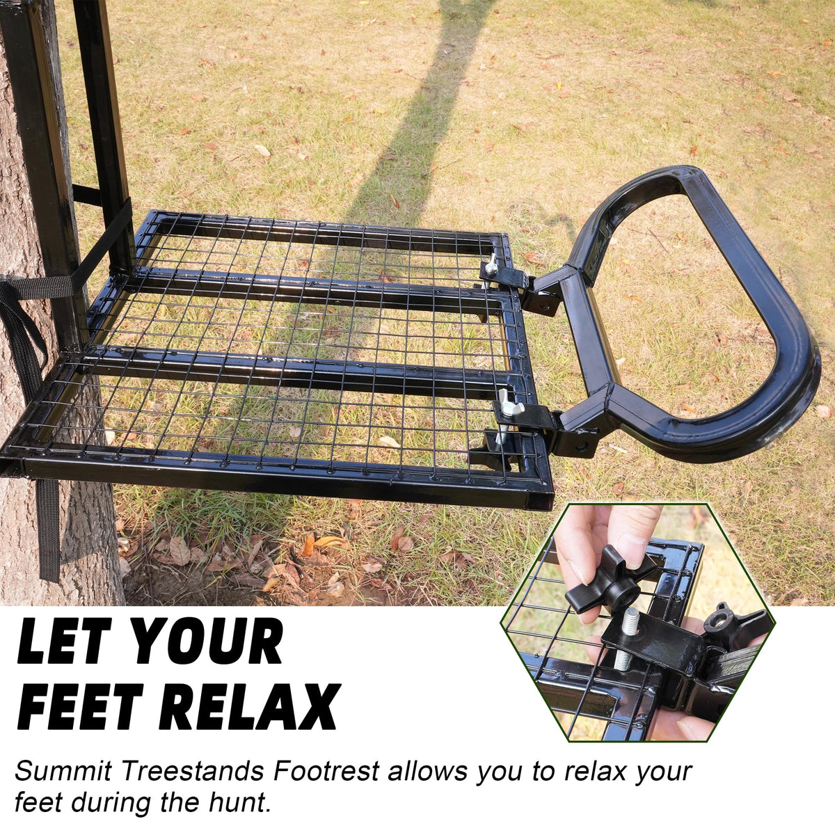 Heavy Duty Metal Treestand Footrest Kit Y919581
